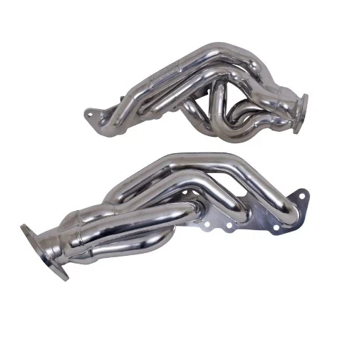 Fits 2011-2014 Mustang GT 1-3_4 Tuned Length Exhaust Headers-Silver-16320